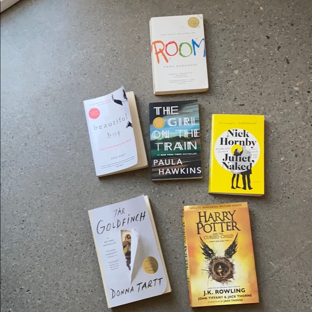Bundle of books .. all were movies or a play